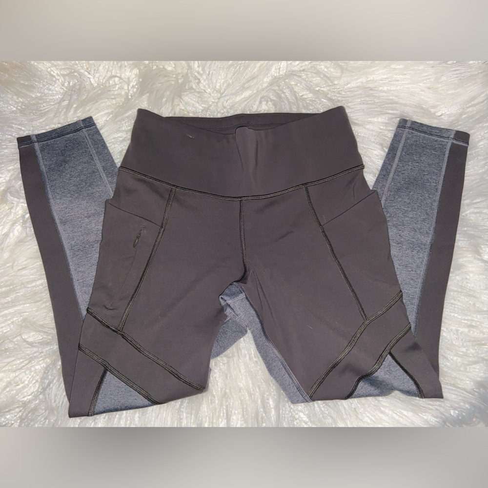 Athleta Gray And Heather Leggings